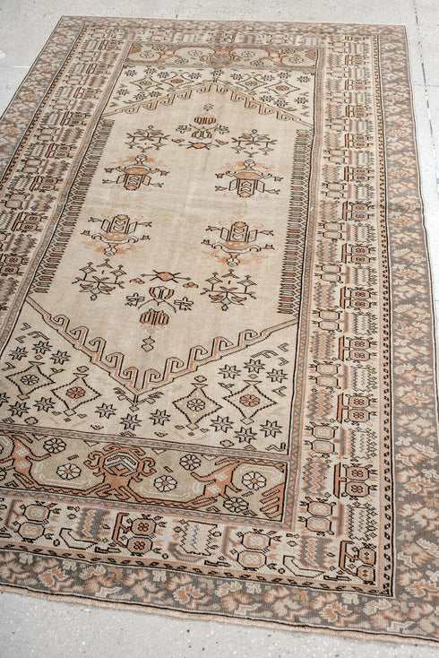 Antique Anatol Area Rug (4' x 7')